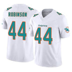 Johmsee M.Dolphins #44 Chop Robinson Player White Limited Vapor F.U.S.E. Home Game Stitched Jerseys