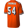 Johmsee M.Dolphins #54 Zach Thomas Mitchell & Ness Orange Legacy Replica Stitched Puhic Jersey