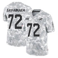 Johmsee M.Dolphins #72 Jonah Savaiinaea Player Arctic Camo Salute To Service Limited Game Stitched Jerseys