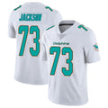 Johmsee M.Dolphins #73 Austin Jackson Player White Limited Vapor Untouchable Home Game Stitched Jerseys