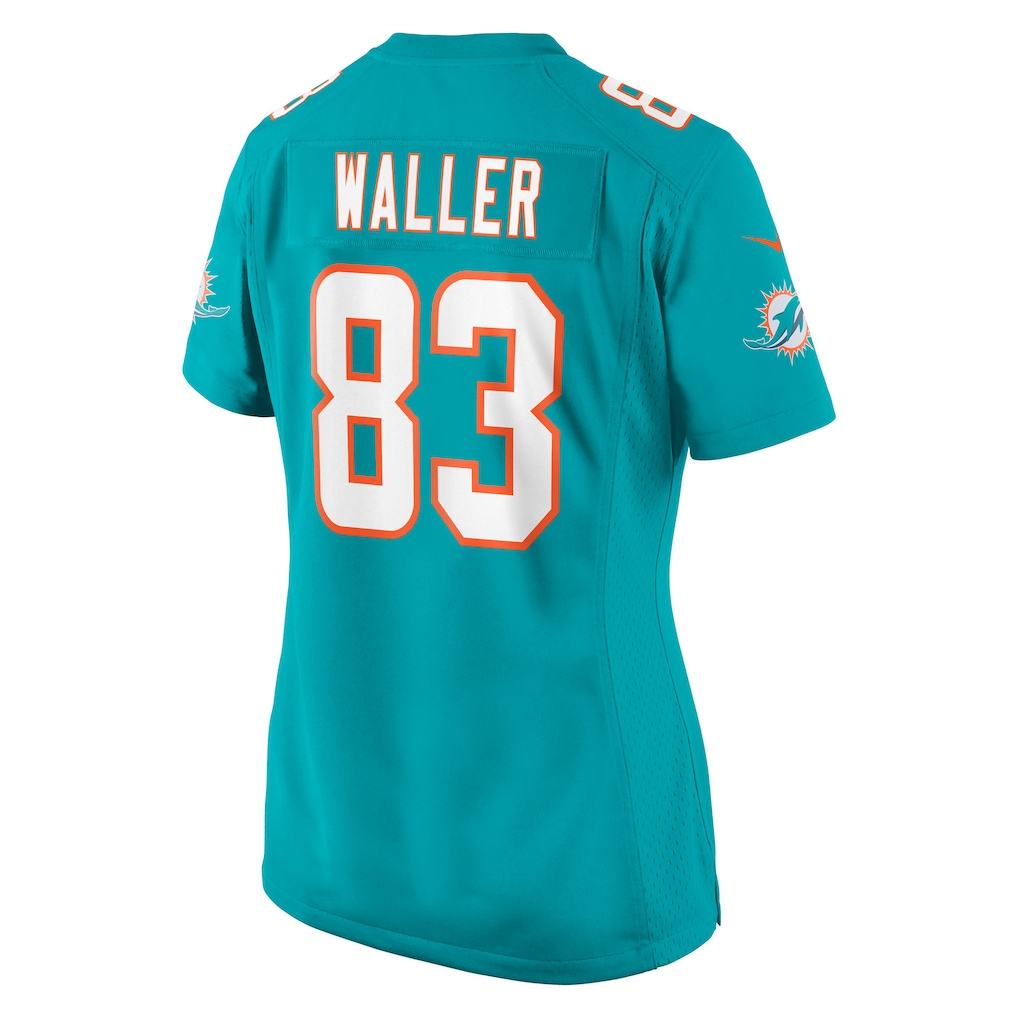 Johmsee M.Dolphins #83 Darren Waller Aqua Team Game Stitched Jerseys