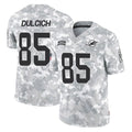 Johmsee M.Dolphins #85 Greg Dulcich Player Arctic Camo Salute To Service Limited Game Stitched Jerseys