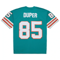 Johmsee M.Dolphins #85 Mark Duper Mitchell & Ness Aqua Legacy Replica Jersey