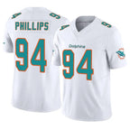 Johmsee M.Dolphins #94 Jordan Phillips Player White Limited Vapor F.U.S.E. Home Game Stitched Jerseys