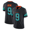 Johmsee M.Dolphins #9 Joshua Uche Player Black Limited Pitch Rivalries Collection Home Game Stitched Jerseys