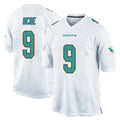 Johmsee M.Dolphins #9 Joshua Uche Player White Home Game Stitched Jerseys