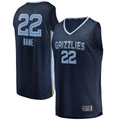 Johmsee M.Grizzlies #22 Desmond Bane Navy Fast Break Replica Stitched Jerseys- Icon Edition