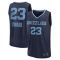 Johmsee M.Grizzlies #23 Cedric Coward Navy Draft First Round Pick Fast Break Replica Stitched Jerseys- Icon Edition