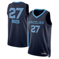 Johmsee M.Grizzlies #27 Cameron Boozer Navy 2026 Draft Swingman Stitched Jerseys- Icon Edition