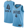 Johmsee M.Grizzlies #4 Walter Clayton Jr. Light Blue Swingman Stitched Jerseys- Statement Edition