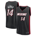 Johmsee M.Heat #14 Tyler Herro Black Fast Break Replica Player Jerseys - Icon Edition
