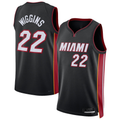 Johmsee M.Heat #22 Andrew Wiggins Black Swingman Jerseys - Icon Edition