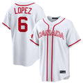 Johmsee M.Marlins #6 Otto Lopez Player White 2026 World Classic Home Pick-A-Player Stitched Jerseys