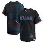 Johmsee M.Marlins Blank Player Black City Connect Home Limited Stitched Jerseys