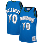 Johmsee M.Timberwolves #10 Wally Szczerbiak Mitchell & Ness Blue 2003-2004 Hardwood Classics Swingman Stitched Jerseys