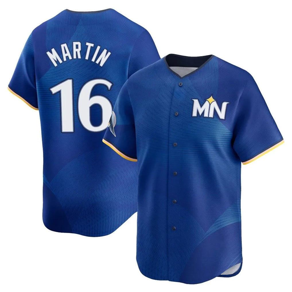 Johmsee M.Twins #16 Austin Martin Player Royal City Connect Limited Home Stitched Jerseys