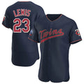 Johmsee M.Twins #23 Royce Lewis Player Navy 60th Home Limited Elite Stitched Jerseys