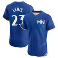 Johmsee M.Twins #23 Royce Lewis Player Royal City Connect Limited Elite Home Stitched Jerseys