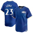 Johmsee M.Twins #23 Royce Lewis Player Royal City Connect Limited Home Stitched Jerseys