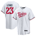 Johmsee M.Twins #23 Royce Lewis Player White Home Game Stitched Jerseys