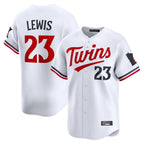 Johmsee M.Twins #23 Royce Lewis Player White Home Limited Stitched Jerseys