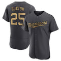 Johmsee M.Twins #25 Byron Buxton Player Charcoal All-Star Limited Elite Home Stitched Jerseys