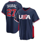 Johmsee M.Twins #27 Ryan Jeffers Player Navy USA 2026 World Classic Limited Home Stitched Jerseys
