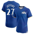 Johmsee M.Twins #27 Ryan Jeffers Player Royal City Connect Limited Elite Home Stitched Jerseys