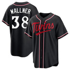 Johmsee M.Twins #38 Matt Wallner Player Black Fashion Out Home Limited Stitched Jerseys
