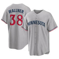 Johmsee M.Twins #38 Matt Wallner Player Gray Game Limited Home Stitched Jerseys