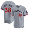 Johmsee M.Twins #38 Matt Wallner Player Gray Home Limited Stitched Jerseys
