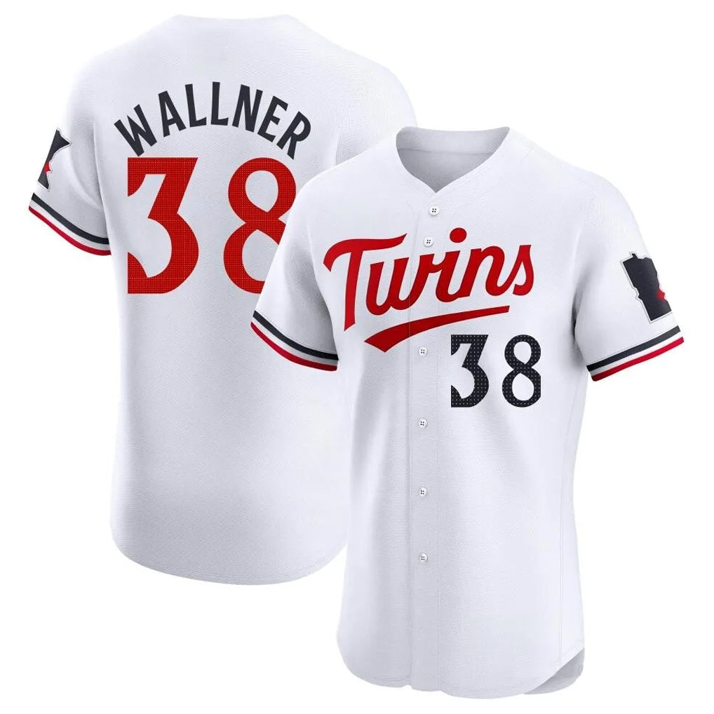 Johmsee M.Twins #38 Matt Wallner Player White Home Limited Elite Stitched Jerseys