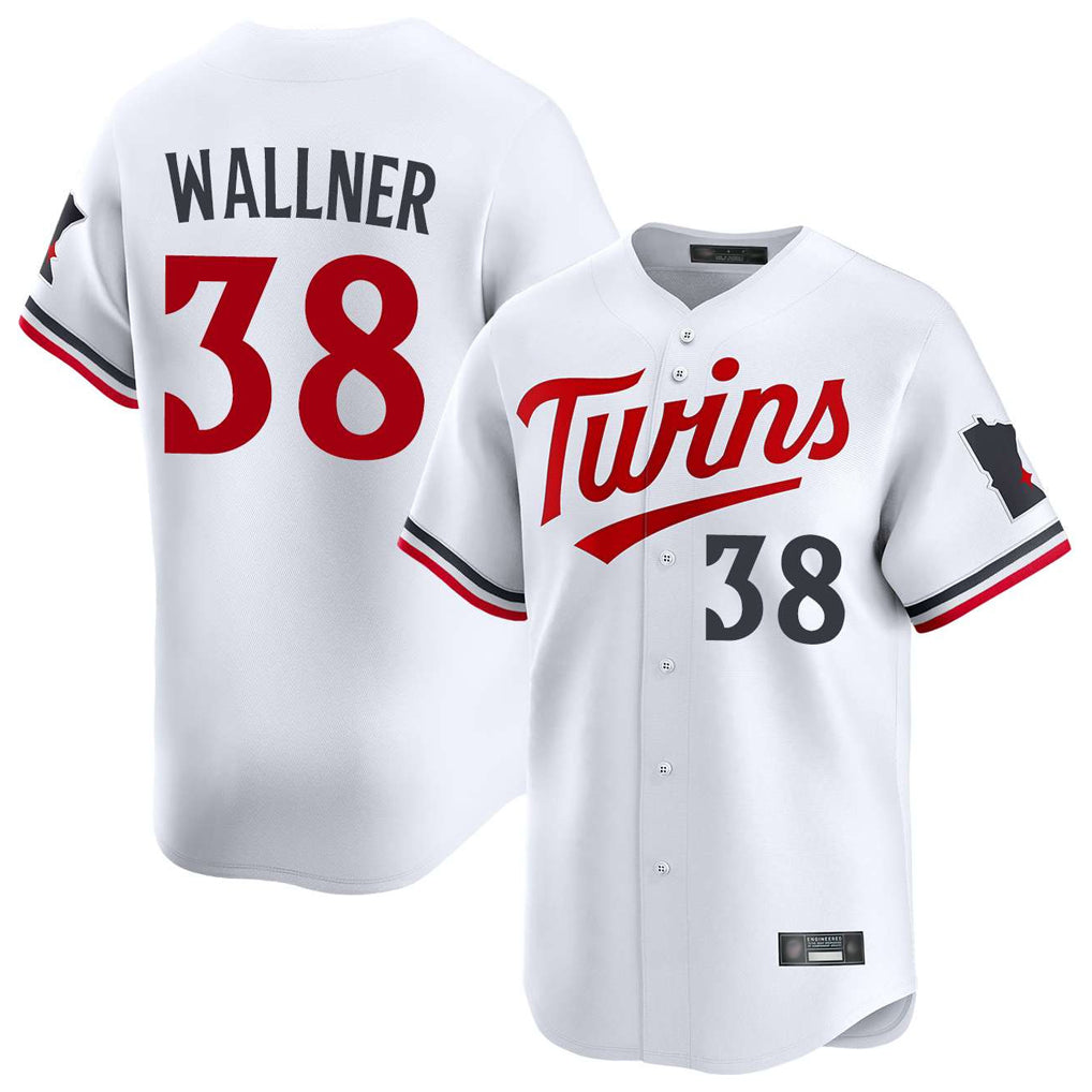 Johmsee M.Twins #38 Matt Wallner Player White Home Limited Stitched Jerseys