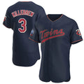 Johmsee M.Twins #3 Harmon Killebrew Player Navy 60th Home Limited Elite Stitched Jerseys