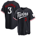 Johmsee M.Twins #3 Harmon Killebrew Player Navy Home Game Stitched Jerseys
