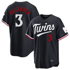 Johmsee M.Twins #3 Harmon Killebrew Player Navy Home Game Stitched Jerseys