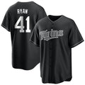Johmsee M.Twins #41 Joe Ryan Player Black Home Game Stitched Jerseys