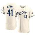Johmsee M.Twins #41 Joe Ryan Player Cream Home Limited Elite Stitched Jerseys