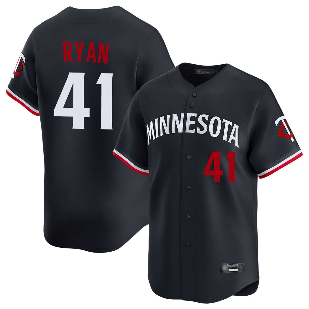 Johmsee M.Twins #41 Joe Ryan Player Navy Home Limited Stitched Jerseys