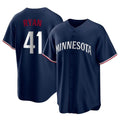 Johmsee M.Twins #41 Joe Ryan Player Navy Replica Alternate Home Stitched Jerseys