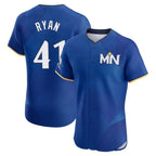 Johmsee M.Twins #41 Joe Ryan Player Royal City Connect Limited Elite Home Stitched Jerseys