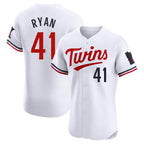 Johmsee M.Twins #41 Joe Ryan Player White Home Limited Elite Stitched Jerseys