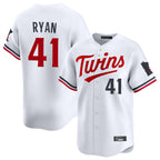 Johmsee M.Twins #41 Joe Ryan Player White Home Limited Stitched Jerseys
