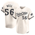 Johmsee M.Twins #56 Josh Bell Player Cream Home Limited Stitched Jerseys