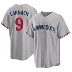 Johmsee M.Twins #9 Trevor Larnach Player Gray Game Limited Home Stitched Jerseys