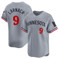 Johmsee M.Twins #9 Trevor Larnach Player Gray Home Limited Stitched Jerseys