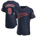 Johmsee M.Twins #9 Trevor Larnach Player Navy 60th Home Limited Elite Stitched Jerseys