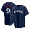 Johmsee M.Twins #9 Trevor Larnach Player Navy Replica Alternate Home Stitched Jerseys