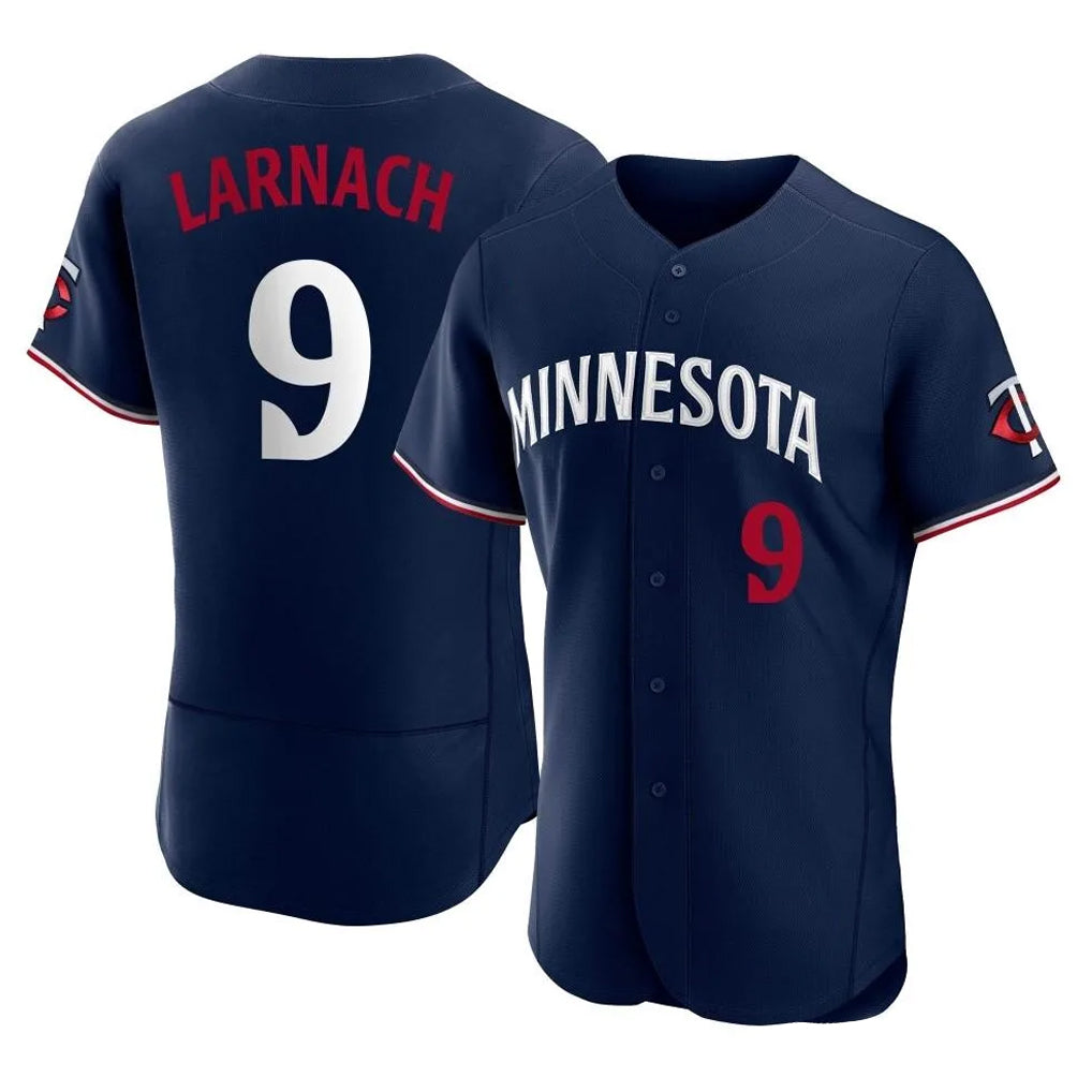 Johmsee M.Twins #9 Trevor Larnach Player Navy Replica Home Limited Elite Stitched Jerseys