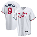 Johmsee M.Twins #9 Trevor Larnach Player White Home Game Stitched Jerseys